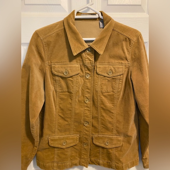 Corduroy Beige Jacket - Picture 1 of 4
